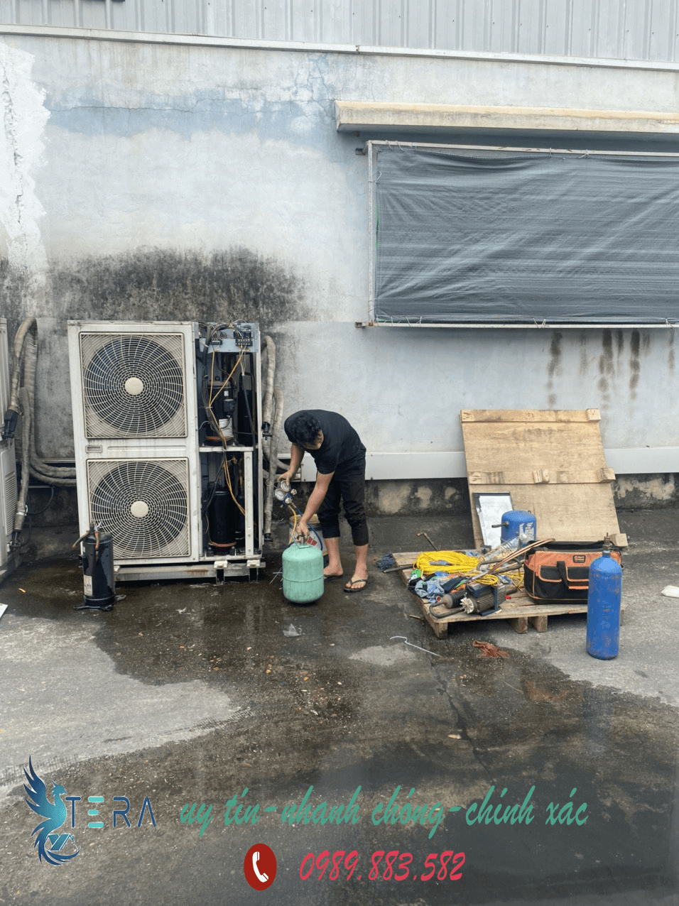 dịch vụ cho thuê điều hòa dành cho nhà xưởng tại Thái Nguyên